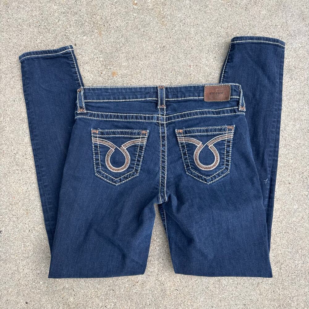 Big Star Size 28R Maddie Skinny Indigo Blue Jeans